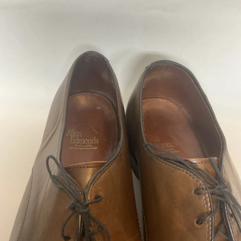 Men's ALLEN EDMONDS 'Kenilworth' Dark Brown Leather Oxfords Size‎ US 11,5